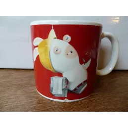 MUG LAPIN CRETIN 50CL HT 10CM