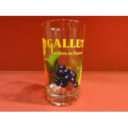 6 VERRES SIROP BOGALLET 20CL