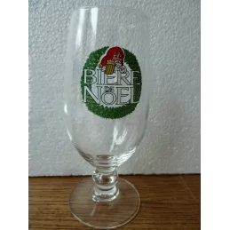 1 VERRE  BIERE DE NOEL  TERKEN 25CL HT 16.20CM