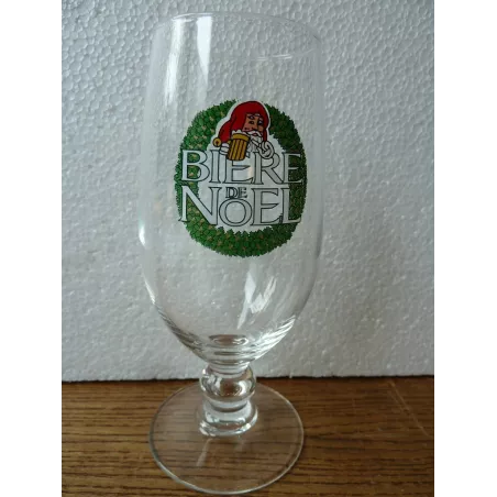 1 VERRE  BIERE DE NOEL  TERKEN 25CL HT 16.20CM