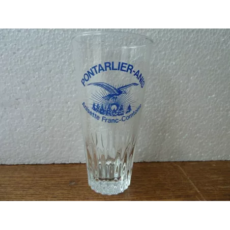 1 VERRE PONTARLIER-ANIS  HT 12.40CM