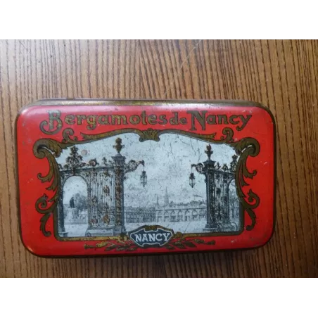 BOITE BERGAMOTES DE NANCY 14CM X8.30CM
