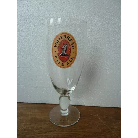 1 VERRE WHITBREAD PALE ALE 1 LITRE HT 28CM