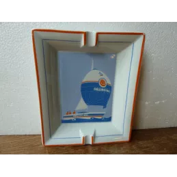 CENDRIER ORANGINA  19.50CM X16CM  ANNEE 1987