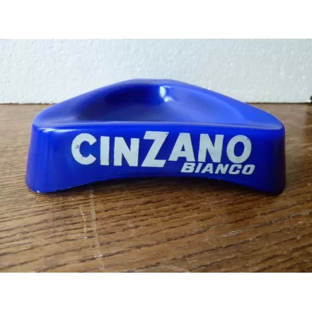 CENDRIER CINZANO BIANCO 14CM X14CM X14CM