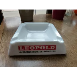 CENDRIER LEOPOLD 18CM X18CM
