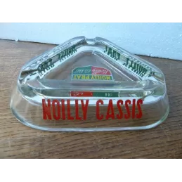 CENDRIER NOILLY PRAT  EN VERRE  16.50CM X16.50CM X16.50CM