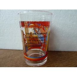 VERRE A MOUTARDE  CHEZ LES ROMAINS  HT 10 CM