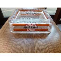CENDRIER CARLING BLACK LABEL LAGER  19.40CM X15.50CM