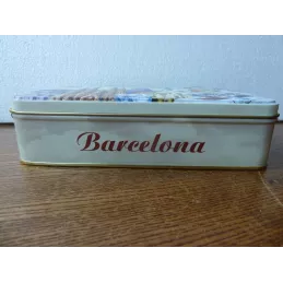 BOITE BARCELONA  19.20CM X12.20CM X 5CM