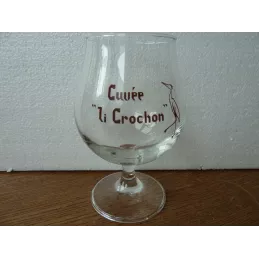 1 VERRE CUVEE LI CROCHON 25CL HT 15.20CM