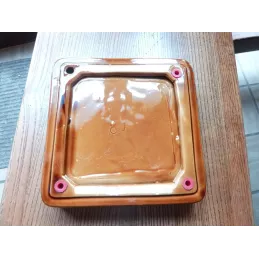 CENDRIER  COGNAC   DE LUZE  16.50CM X16.50CM