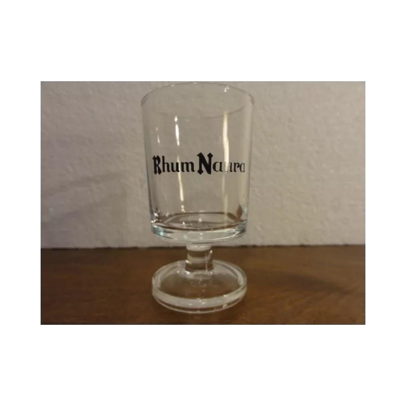 4 verres à Rhum transparent - noir - L'Incroyable