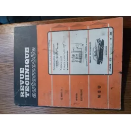 REVUE TECHNIQUE AUTOMOBILE  NSU  RENAULT 16/ PEUGEOT  404 DIESEL