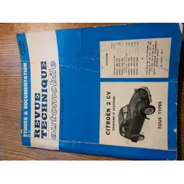 REVUE TECHNIQUE AUTOMOBILE  CITROEN 2CH  TOURISME ET UTILITAIRE