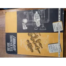 REVUE TECHNIQUE AUTOMOBILE BERLIET GLR 8M2   MARS 1962  N° 191