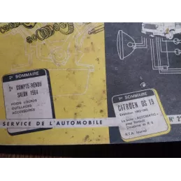 REVUE TECHNIQUE AUTOMOBILE  CITROEN DS 19  DECEMBRE 1964 N° 224