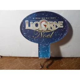 CAVALIER TIRAGE PRESSION  LICORNE  NOEL  12CM X12CM