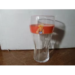 1 VERRE  COCA-COLA 25CL HT.14.50CM