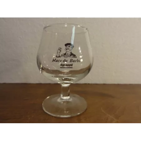 6 VERRES MARC DU BARBU  7/8CL