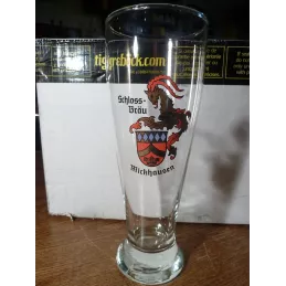 1 VERRE SCHLOSS-BRAU 50CL HT 22.70CM