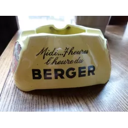 CENDRIER BERGER  MIDI 7 HEURES