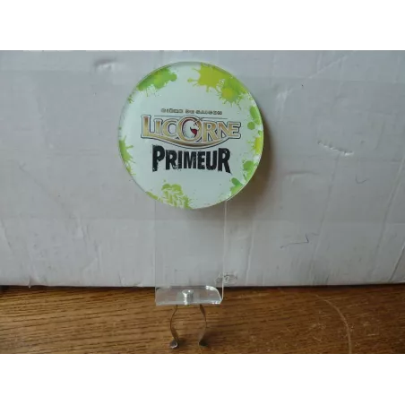 CAVALIER TIRAGE PRESSION LICORNE PRIMEUR  14CM X8CM