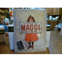 1 TOLE BOMBEE  MAGGI 39.50CM X29.50CM