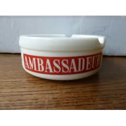 CENDRIER  AMBASSADEUR  CUSENIER  DIAMETRE 10 CM