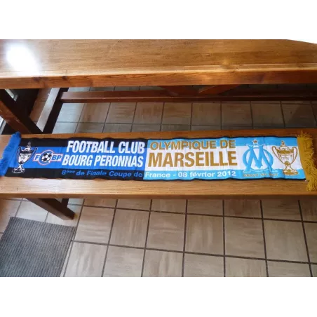 ECHARPE OLYMPIQUE DE MARSEILLE  FEVRIER 2012