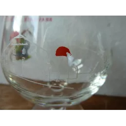 2 VERRES BRASSERIE D'ACHOUFFE  25CL  HT 15.20CM  DIFFERENTS