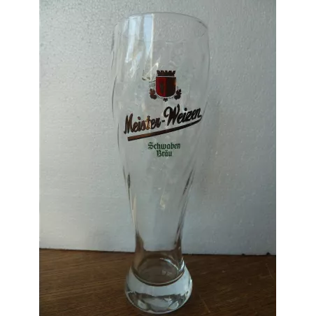 1 VERRE SCHWABEN-BRAU  MEISTER-VEIZEN 50CL HT.24.40CM