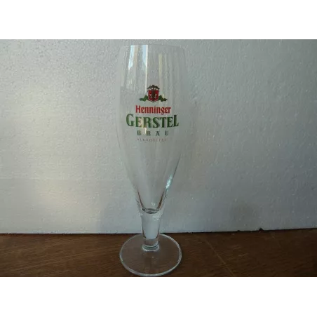 1 VERRE  HENNINGERGER GERSTEL 30CL HT.22.30CM