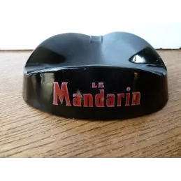 CENDRIER LE MANDARIN  14CM X14CM X14CM