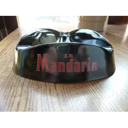 CENDRIER LE MANDARIN  14CM X14CM X14CM