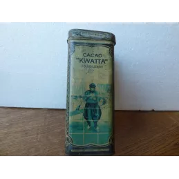 BOITE CACAO KWATTA  8.10CM X6CM  HT 14.60CM