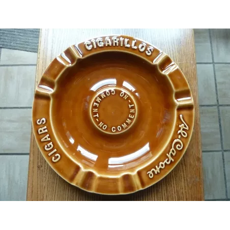 CENDRIER  CIGARILLOS  AL-CAPONE  DIAMETRE 25.50CM