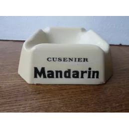 CENDRIER  MANDARIN CUSENIER 13CM X13CM