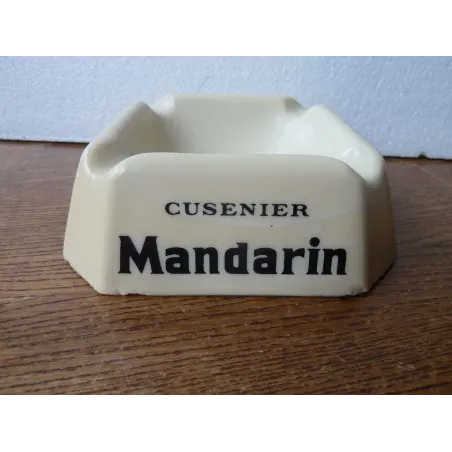 CENDRIER  MANDARIN CUSENIER 13CM X13CM