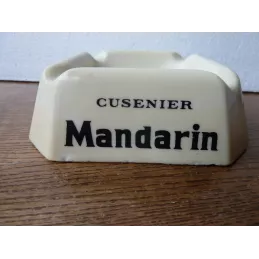 CENDRIER  MANDARIN CUSENIER 13CM X13CM