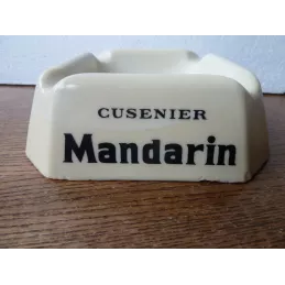 CENDRIER  MANDARIN CUSENIER 13CM X13CM