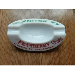 CENDRIER  DOLFI EN OPALEX  17.50CM X11CM