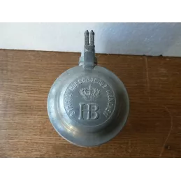 CHOPE GRES HB  HOFBRAUHAUS 25CL AVEC COUVERCLE HT 11CM