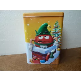 BOITE  M&M'S LUTIN CHEMINEE 12.60CM X7.60CM X18CM