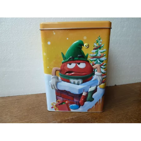 BOITE  M&M'S LUTIN CHEMINEE 12.60CM X7.60CM X18CM