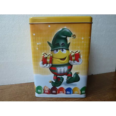 BOITE  M&M'S  LUTIN  CADEAUX  12.60CM X7.60CM X18CM