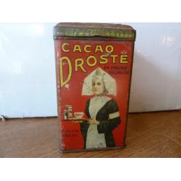 BOITE CACAO DROSTE 500GR  8.80CM X8.80CM HT 14.60CM