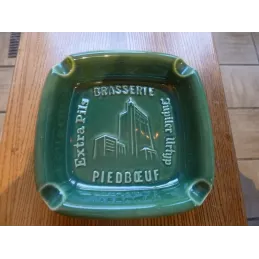 CENDRIER BRASSERIE PIEDBOEUF 19CM X19CM