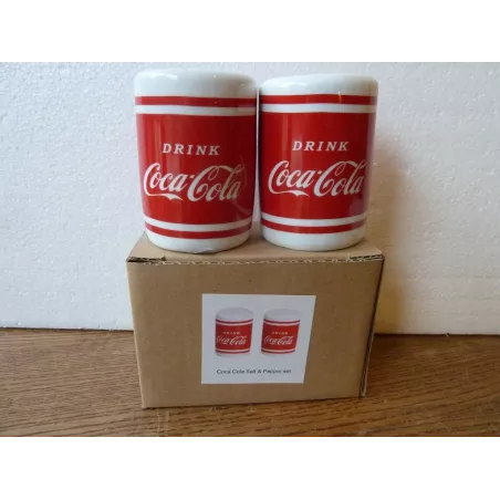 SEL+POIVRE COCA-COLA HT 7.30CM DIAMETRE 5CM