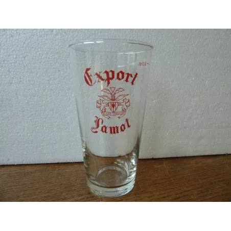 1 VERRE LAMOT EXPORT 33CL HT 14CM